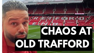 🔥 CHAOS AT OLD TRAFFORD FANS LEAVE EARLY amp STRETFORD END ULTRAS PASSION 👏 [upl. by Bearce]