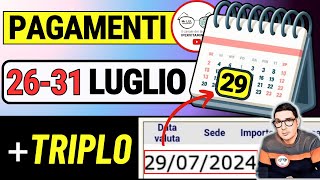 Inps PAGA 29 LUGLIO ➜ DATE PAGAMENTI ADI ASSEGNO UNICO CARTA ACQUISTI NASPI PENSIONI BONUS 100€ SFL [upl. by Eanram954]