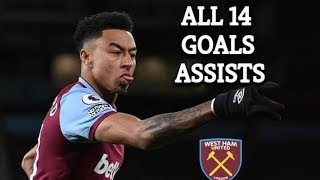 Jesse Lingard was UNSTOPPABLE at WEST HAM I All Goals amp Assists I 2020 21 [upl. by Teresa]