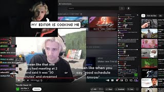 xQc reacts to his Editor exposing him [upl. by Lysander14]