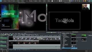 Cinelerra GG Video Editor Test [upl. by Ecnaled]