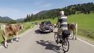 Fietsvakantie quotDe mooiste dalen van Tirolquot Fietsdag 7 Grän  Pfronten  Vils  Reutte  Stanzach [upl. by Steffin]