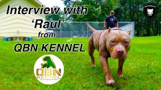 TALKING AMERICAN BULLY with RAUL from QBN KENNEL  BIG TYME INTERVIEWZ [upl. by Madeline233]