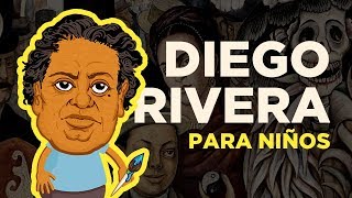 🎨 DIEGO RIVERA 🖌 Biografía 🖼 [upl. by Yesdnil]