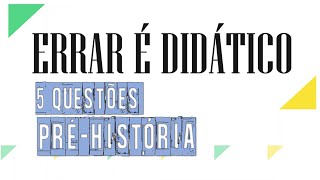 5 questões sobre préhistória [upl. by Aiyot]