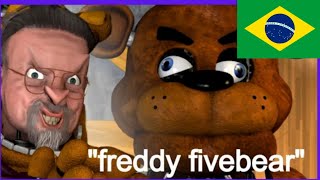 FANDUB UM RESUMO PERFEITO DA HISTÓRIA DE FNAF EM 49 SEGUNDOS  DUBLADO PTBR [upl. by Ikin367]