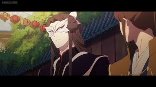 Heaven Official’s Blessing Season 2 Episode 10 Xie Lian as Fang Xin talks to the King Animenga [upl. by Errehs]