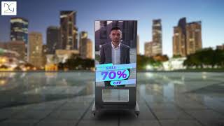 60quot Outdoor Direct View LED Poster  Displays2go® [upl. by Moyer]