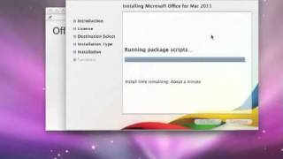 Microsoft Office 2011 OS X Snow Leopard [upl. by Bright]