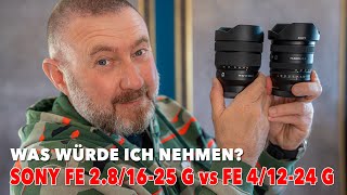 Welches Sony FE 28  1625 vs Sony FE 4  1224 [upl. by Emirac]