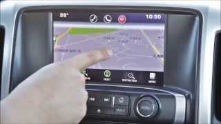 GMC IntelliLink System Navigation [upl. by Esened]