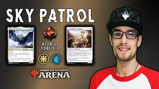 MTG Arena Pre Constructed Starter Deck Upgrade Guide 🐦🔮 Sky Patrol Azorius FlyersForetell [upl. by Siver]