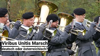 Die Österreicher die Deutschen und ein Marsch Viribus Unitis von Josef Bach HMK Hannover live [upl. by Herrle]