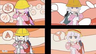 Kobayashisan Chi no Maid Dragon S Opening  Paint Version COMPILATION [upl. by Delila]