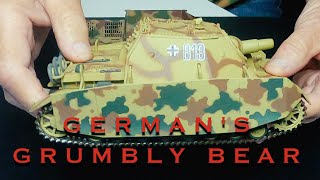 21st Century Toys Brummbar Grumbly Bear Tank Model 132 Scale [upl. by Esinert201]