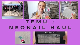 Nagelzubehör von Temu amp meine neuesten Produkte von Neonail  meine komplette Sammlung [upl. by Ahtenek810]