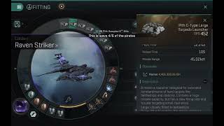 Raven Torpedo Brawling Fit for PVE  Does it work post balance patch [upl. by Llevaj]