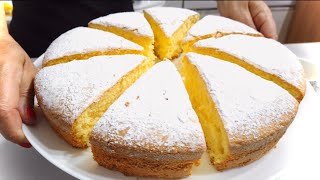 TORTA MARGHERITA SOFFICISSIMA 🌼 senza burro solo 2 cucchiai di Olio🌼 MARGHERITA CAKE [upl. by Ecirtaeb]