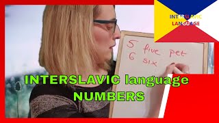 INTERSLAVIC language NUMBERS [upl. by Ahsinrats]