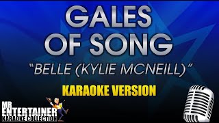 Gales Of Song English  Belle Kylie McNeill Karaoke Version [upl. by Fesuoy]