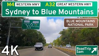 Driving from Sydney to Katoomba  New South Wales Australia  POV  music [upl. by Nmutua]