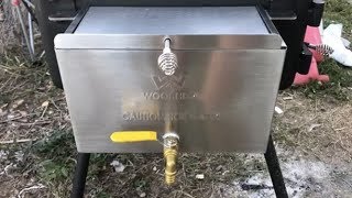 Wooshka Water Boiler review and cooking chicken soup [upl. by Haeckel5]