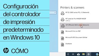 Cómo Compartir una Impresora USB en RED Windows 10 2021 [upl. by Hopkins]