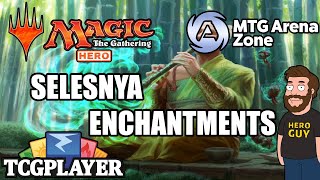 THE NEW TOP DECK  Selesnya Enchantments in Standard [upl. by Thornie]