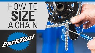 How to Size a Bicycle Chain [upl. by Ysle447]