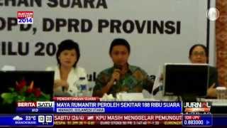 Maya Rumantir Lolos sebagai Anggota DPD RI [upl. by Lleksah]