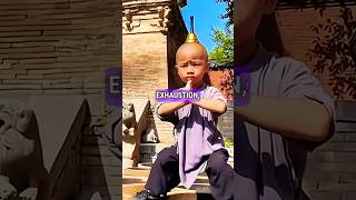 Meet San Bao The 6YearOld Martial Arts Master from Shaolin Temple martialarts monk shorts [upl. by Friedrick]