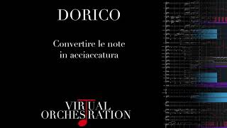 DORICO 4  Convertire le note in acciaccatura [upl. by Nabroc]