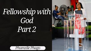 Fellowship with God Part 2  Phumzile Phago  South African Woman Pastor  Going Forward Series [upl. by Ramel]