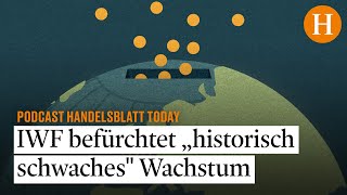 IWF befürchtet „historisch schwaches“ Wachstum der Weltwirtschaft  Streit um EUSchuldenregeln [upl. by Lluj613]