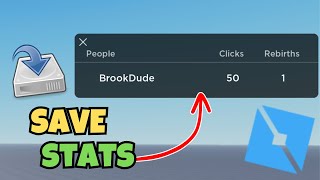 How to make a Data Saving Leaderboard in Roblox Studio 2024 [upl. by Williamsen]