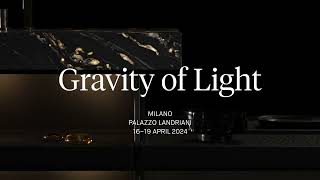 poggenpohl transforms kitchens into luminous sculptural objects with ‘gravity of light’ exhibits [upl. by Aihtennek]