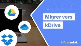 Comment migrer ses données de Dropbox Google Drive OneDrive à kDrive dInfomaniak [upl. by Elleinad]