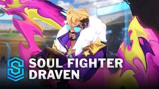 Soul Fighter Draven Wild Rift Skin Spotlight [upl. by Anyk]