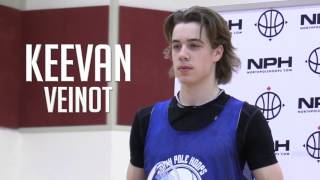 Keevan Veinot  2016 East Coast NPH Showcase MVP [upl. by Nappie107]