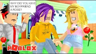 Giving Flowers to Strangers PRANK  Roblox Social Experiment [upl. by Haily]