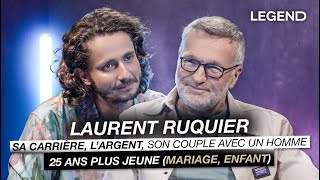 LAURENT RUQUIER SA CARRIÈRE L’ARGENT SON COUPLE AVEC UN HOMME 25 ANS PLUS JEUNE MARIAGEENFANT [upl. by Eanil475]