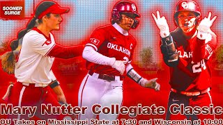 OU Softball Mary Nutter Collegiate Classic preview [upl. by Leede]