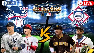 MLB ALL STAR 2022Juego de Estrellas de Grandes Ligas  EN VIVO  Comentarios [upl. by Ynafit]