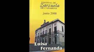 quotLUISA FERNANDAquot Teatro Guimerá de Sta Cruz de Tenerife 9 de junio de 2000 [upl. by Gilletta]