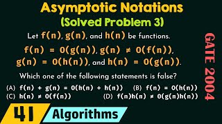 Asymptotic Notations Solved Problem 3 [upl. by Aidnahs766]