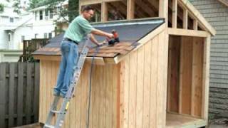 Building a Clerestory Shed Video  Home Plans and More [upl. by Acirret177]