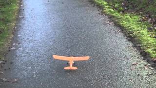 Hobbyzone Champ RTF Micro RC Electric Airplane Beginner Review  First Flight [upl. by Isewk217]