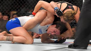 Ronda Rousey vs Cat Zingano UFC 184 FULL FIGHT Champions [upl. by Gladwin]