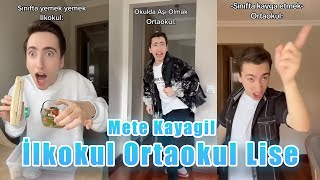 Mete kayagil  İlkokul Ortaokul Lise Serisi  Bütün Videolar [upl. by Xymenes788]