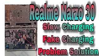 Realme Narzo 30 Slow Charging Problem SolutionRMX 2156 fake Charging Problem Solution [upl. by Sama]